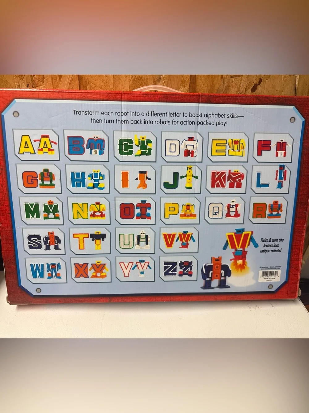 COMPLETE Lakeshore Learning Alphabots Alphabet Letters/ Robots